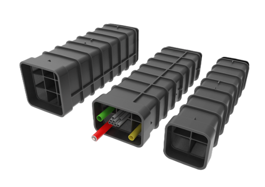 HSV TMP Spuitgieten Utilis PIN kabelprotectie productvoorbeeld